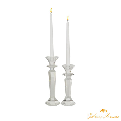 Candelabros Glam de cristal